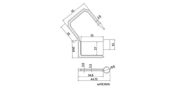 一次性塑料挂锁 一次性塑料挂锁